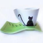 Porcelain Espresso Cup, Ca..